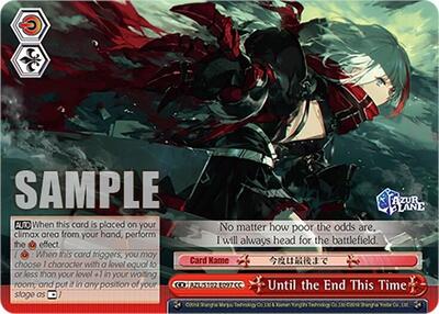 Until the End This Time AZL/S102-E097 CC