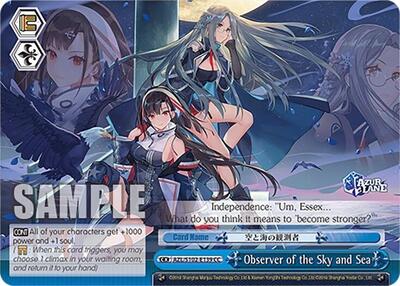 Observer of the Sky and Sea AZL/S102-E139 CC