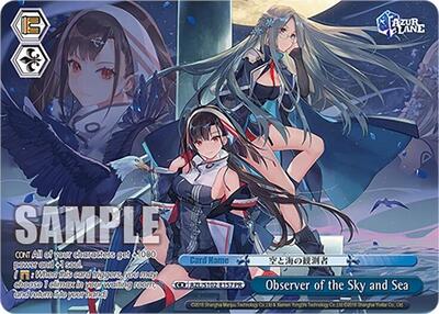 Observer of the Sky and Sea AZL/S102-E157 PR