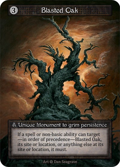 Blasted Oak — Alpha