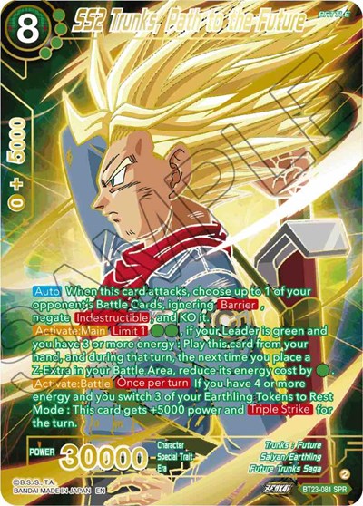SS2 Trunks, Path to the Future BT23-081