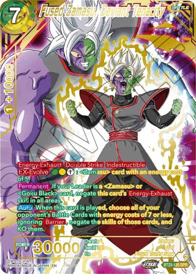 Fused Zamasu, Deviant Tenacity BT23-135