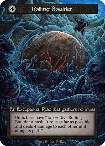 Rolling Boulder 