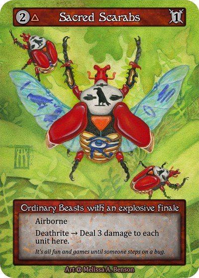 Sacred Scarabs — Alpha