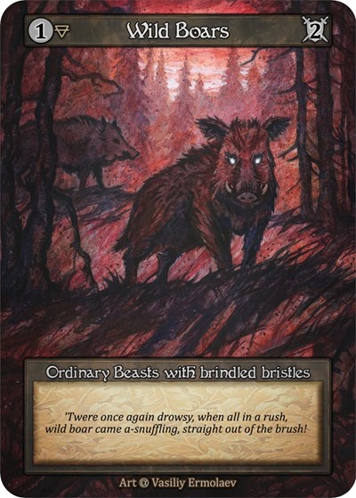 Wild Boars — Alpha