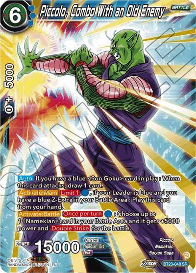 Piccolo, Combo With an Old Enemy BT23-048