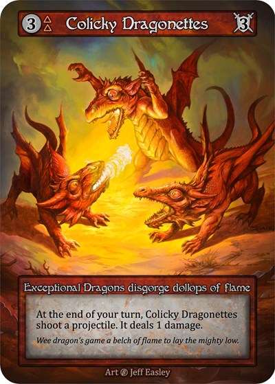 Colicky Dragonettes 