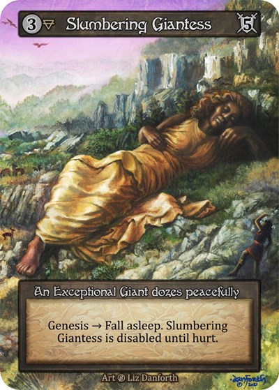 Slumbering Giantess 