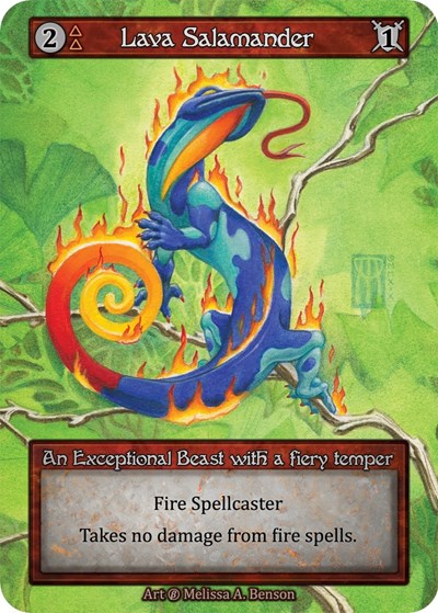 Lava Salamander — Beta