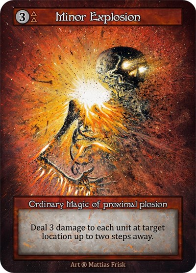 Minor Explosion 