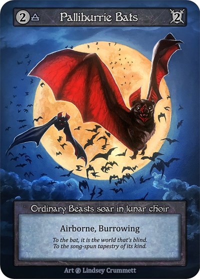 Palliburrie Bats — Beta