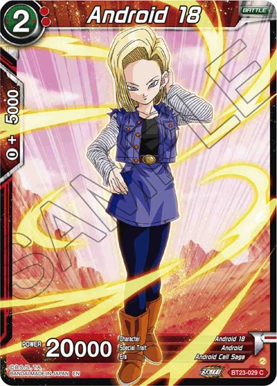 Android 18 (BT23-029) BT23-029