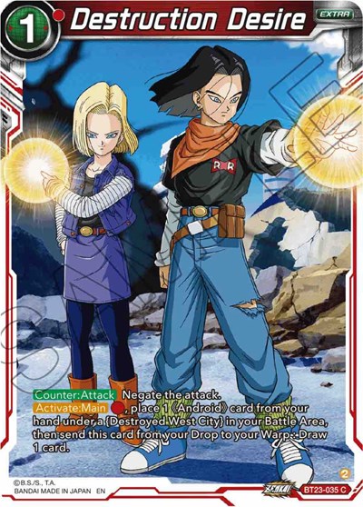 Destruction Desire BT23-035