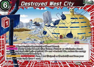 Destroyed West City BT23-006