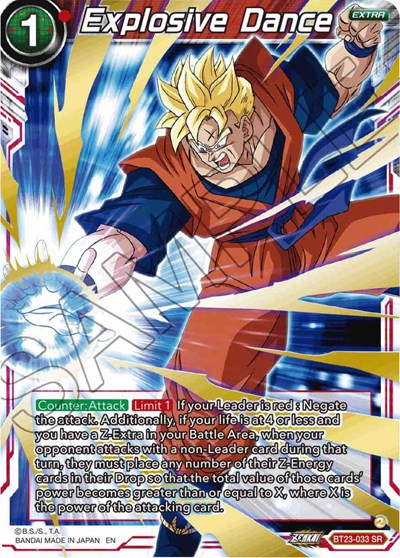 Explosive Dance BT23-033