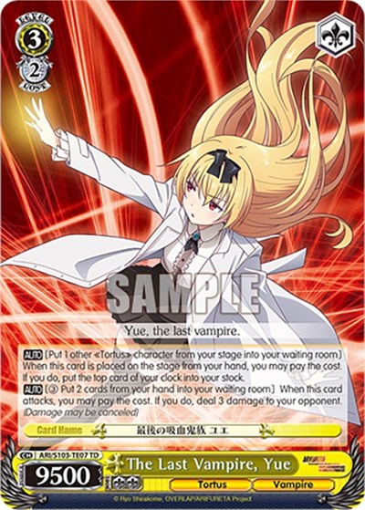 The Last Vampire, Yue ARI/S103-TE07 TD