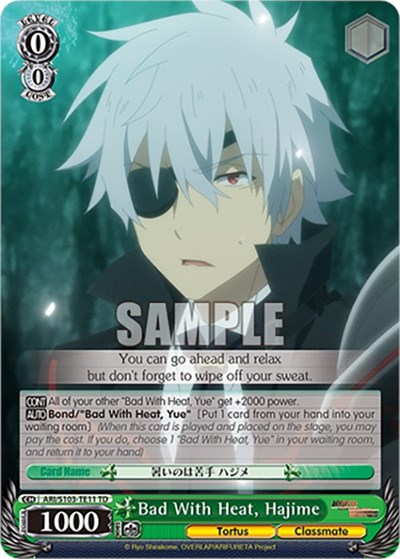 Bad With Heat, Hajime ARI/S103-TE11 TD