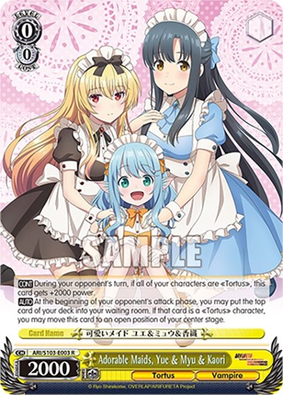 Adorable Maids, Yue & Myu & Kaori ARI/S103-E003 R
