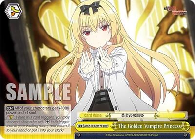The Golden Vampire Princess ARI/S103-E017R RRR