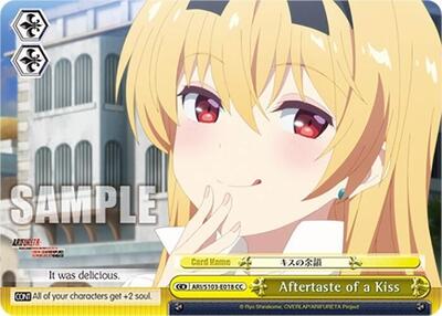 Aftertaste of a Kiss ARI/S103-E018 CC