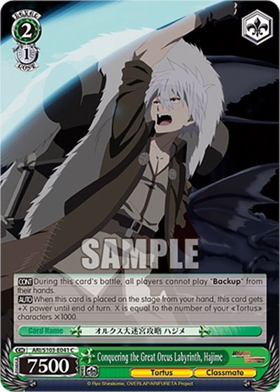 Conquering the Great Orcus Labyrinth, Hajime ARI/S103-E041 C