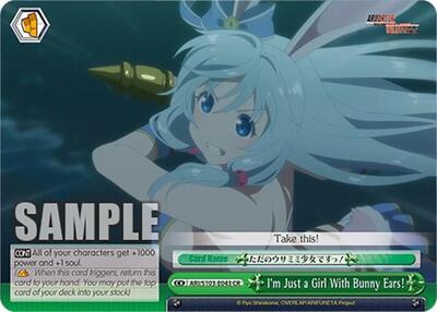 I'm Just a Girl With Bunny Ears! ARI/S103-E043 CR