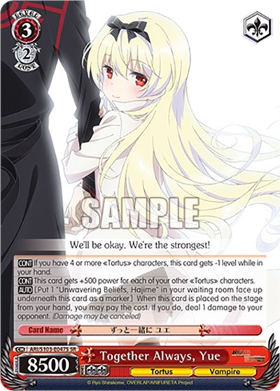 Together Always, Yue ARI/S103-E047S SR