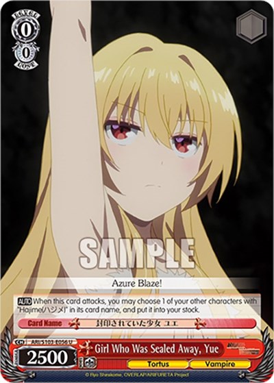 Girl Who Was Sealed Away, Yue ARI/S103-E056 U