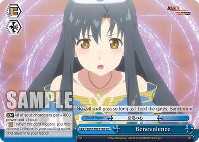 Benevolence ARI/S103-E100 CC