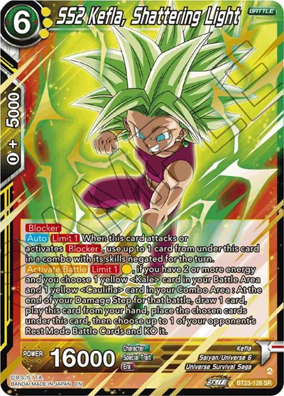 SS2 Kefla, Shattering Light BT23-128