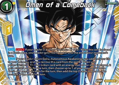 Omen of a Comeback BT23-104