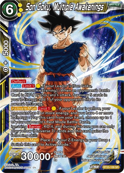 Son Goku, Multiple Awakenings BT23-109