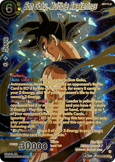 Son Goku, Multiple Awakenings BT23-109