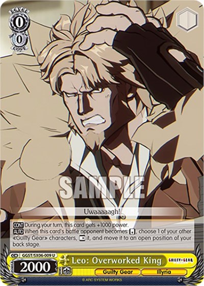 Leo: Overworked King GGST/SX06-009 U
