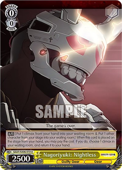 Nagoriyuki: Nightless GGST/SX06-010 U