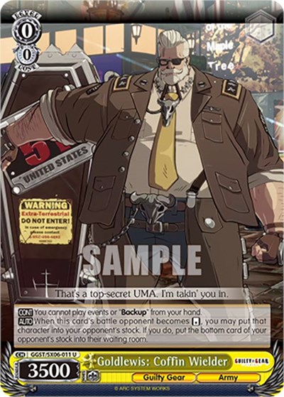 Goldlewis: Coffin Wielder GGST/SX06-011 U