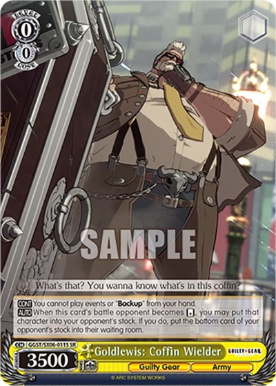 Goldlewis: Coffin Wielder GGST/SX06-011S SR