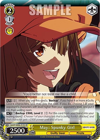 May: Spunky Girl GGST/SX06-013S SR