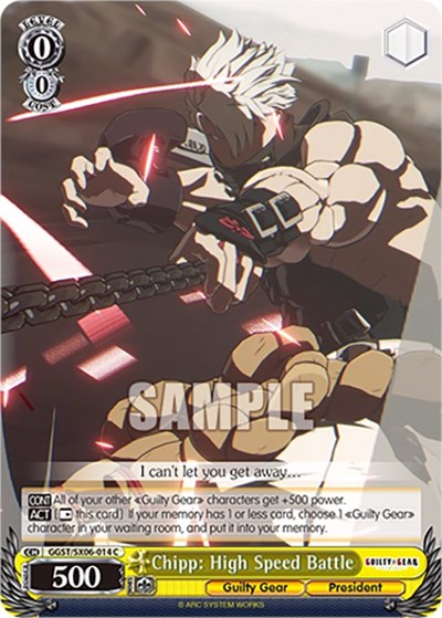 Chipp: High Speed Battle GGST/SX06-014 C