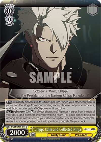 Chipp: Calm and Collected Ninja GGST/SX06-015 C