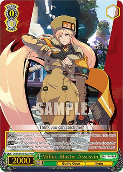 Millia: Master Assassin GGST/SX06-027SP SP