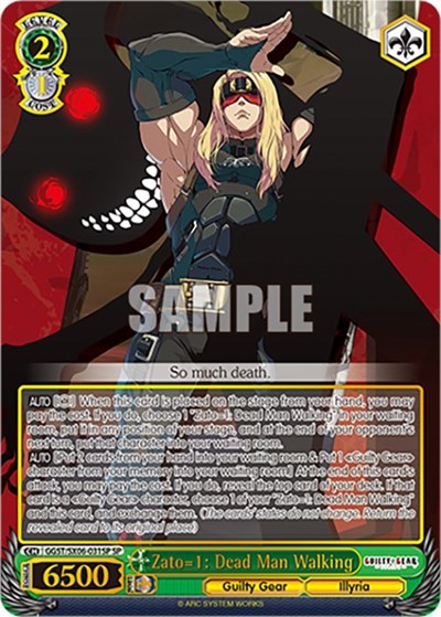 Zato=1: Dead Man Walking GGST/SX06-031SP SP