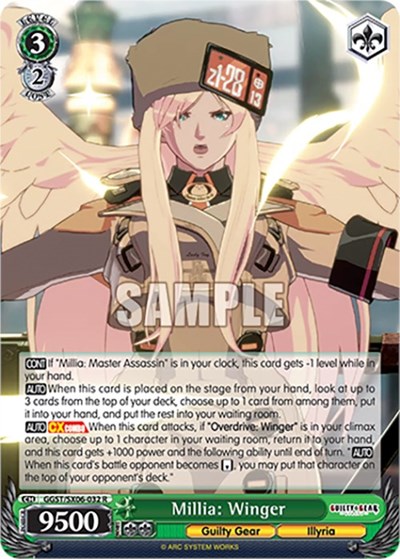 Millia: Winger GGST/SX06-032 R