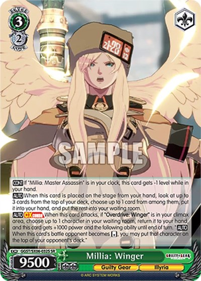 Millia: Winger GGST/SX06-032S SR