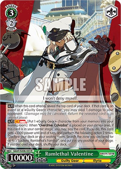 Ramlethal Valentine GGST/SX06-033 R
