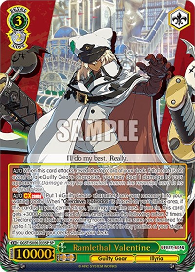Ramlethal Valentine GGST/SX06-033SP SP