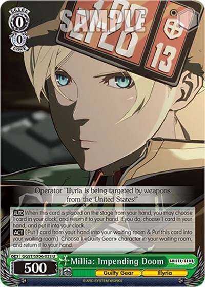 Millia: Impending Doom GGST/SX06-035 U
