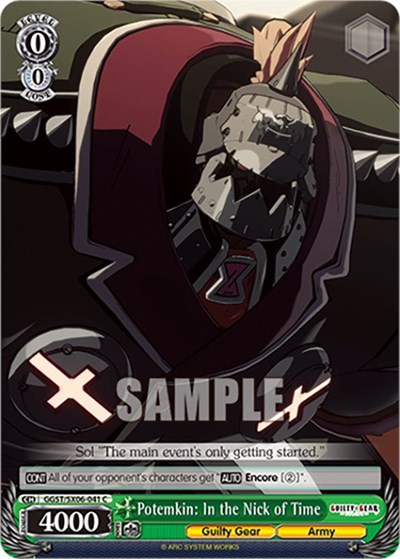 Potemkin: In the Nick of Time GGST/SX06-041 C