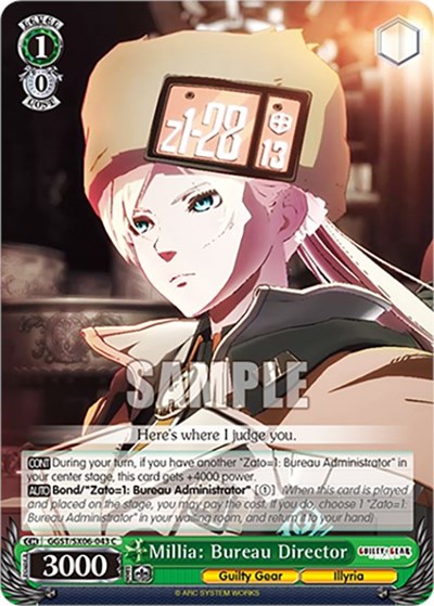 Millia: Bureau Director GGST/SX06-043 C