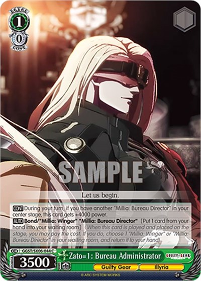 Zato=1: Bureau Administrator GGST/SX06-044 C